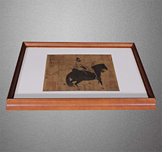 张家川书画装裱配框服务案例