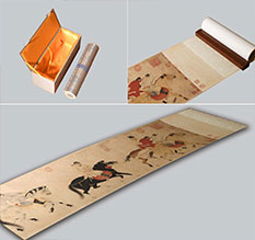 张家川馆藏书画复制博物馆书画复制服务