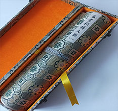 张家川书画装裱案例